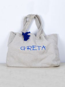borsa bag t-shirt maglietta officina ricamiera holly pon pon salinas