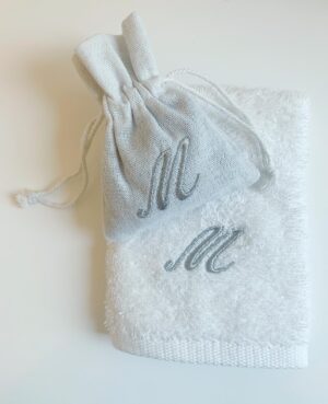 LAVETTA + PROFUMA CASSETTI ALLA LAVANDA CON INIZIALE -