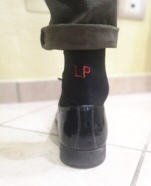 CALZINI PERSONALIZZATI CON INIZIALI CORSIVO